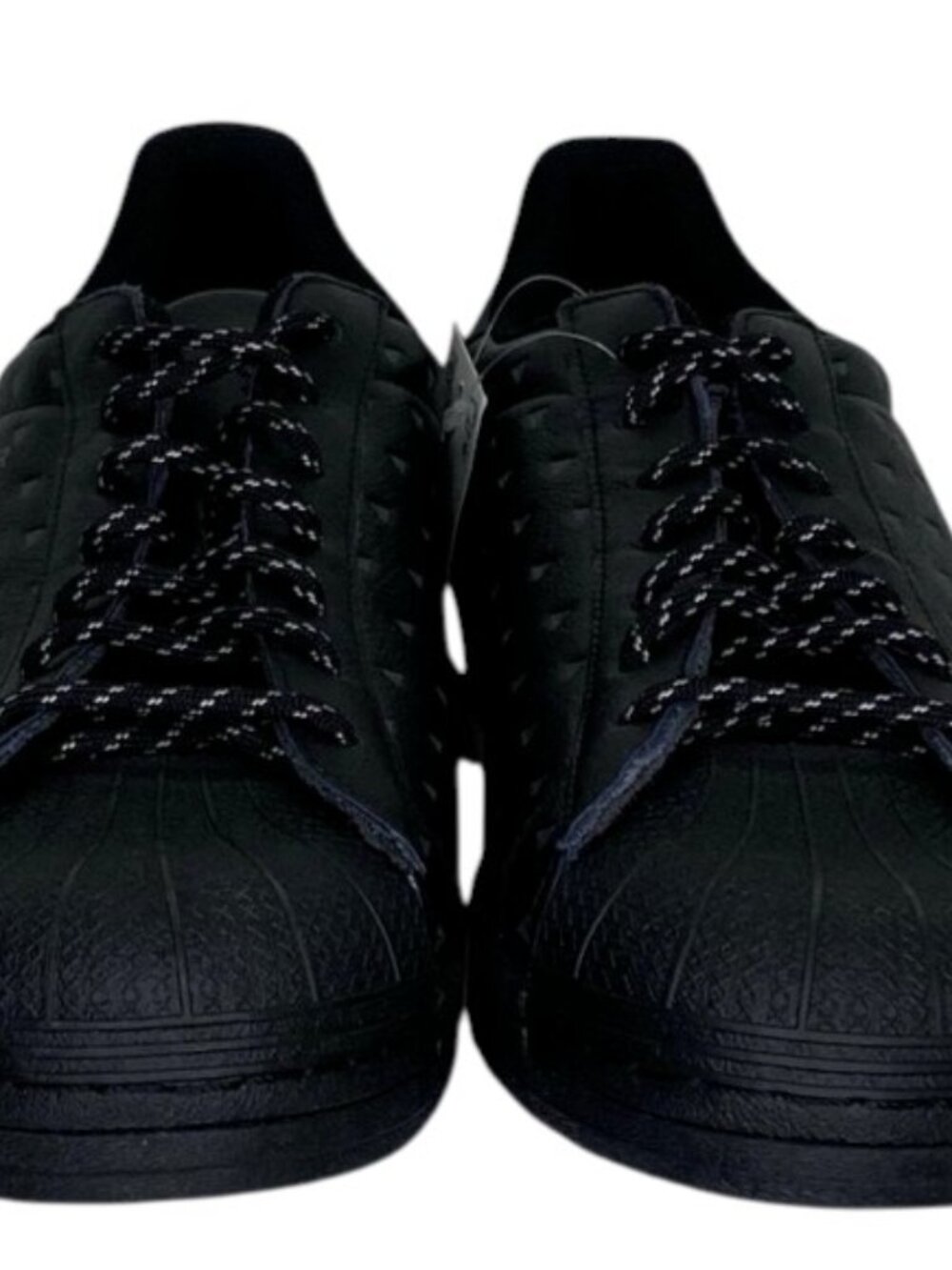NEW ADIDAS X PHARRELL WILLIAMS Men’s Superstar Sneakers – Black – Size 11.5